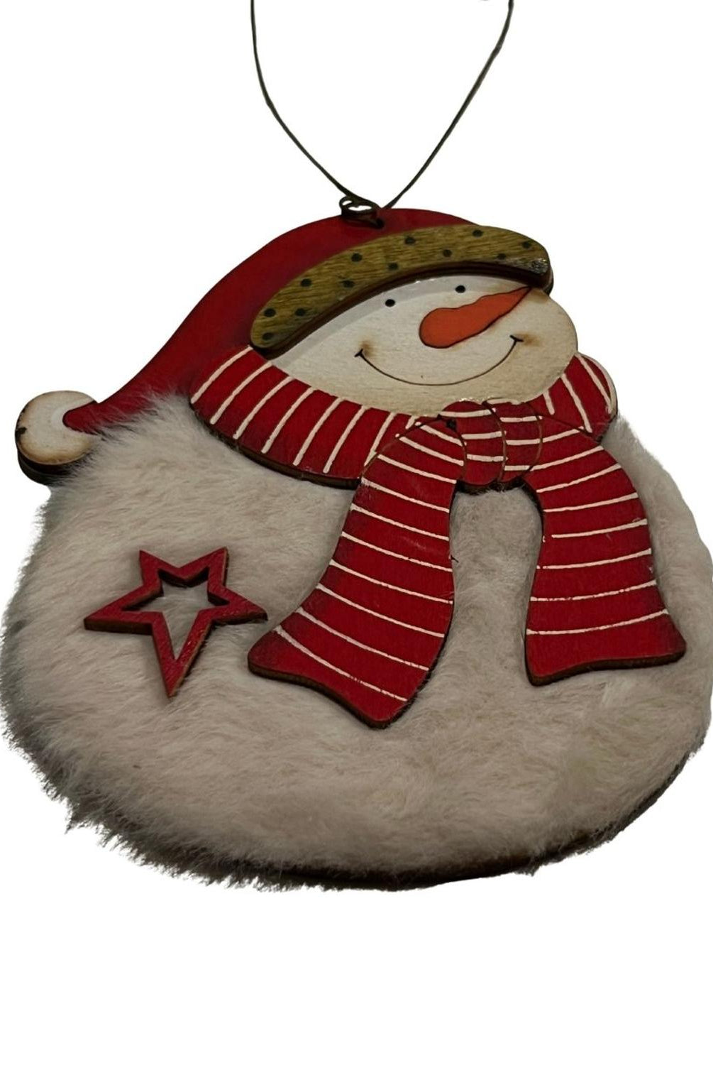 4" Holiday Wood Ornaments (Asst)