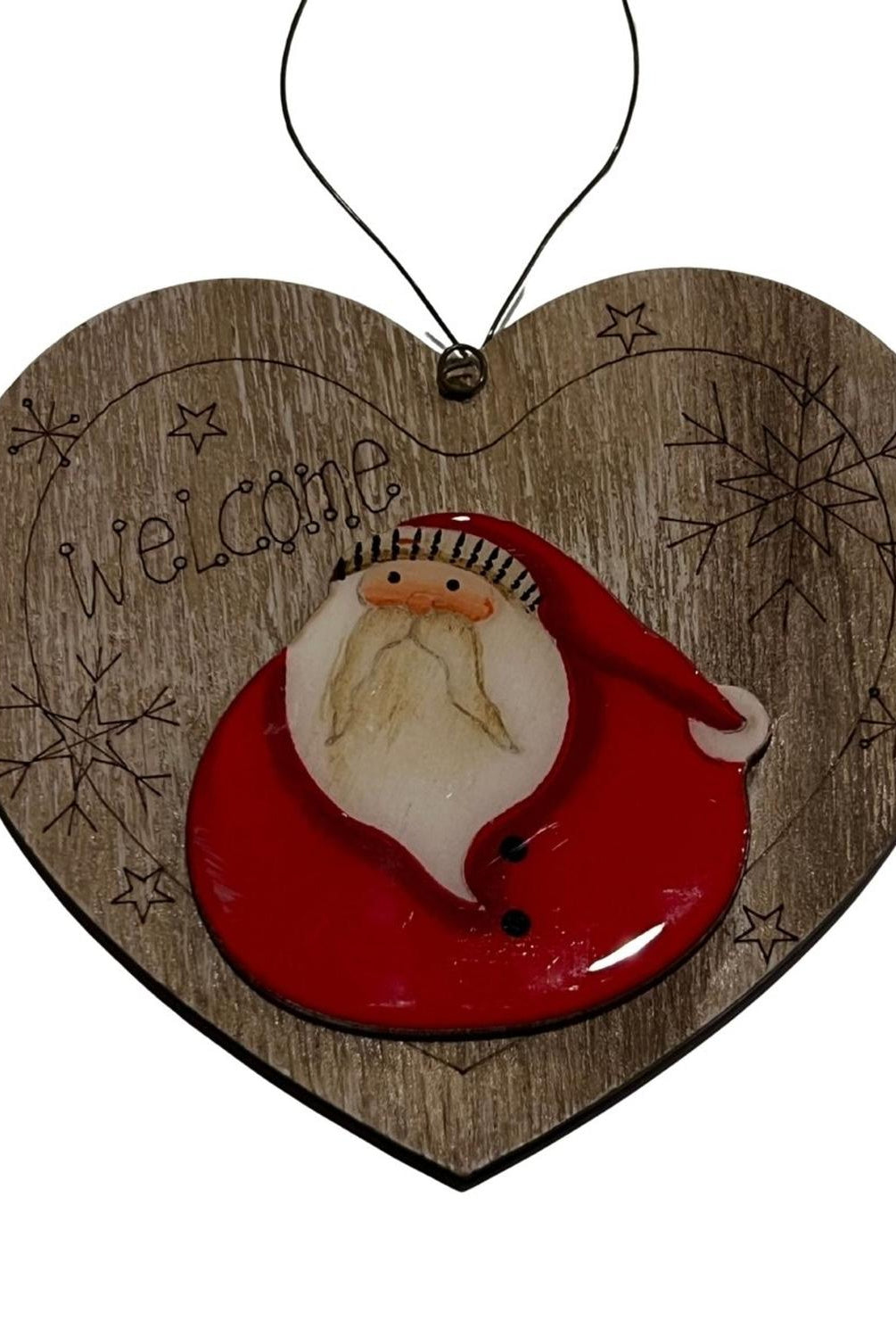 4" Holiday Wood Ornaments (Asst)