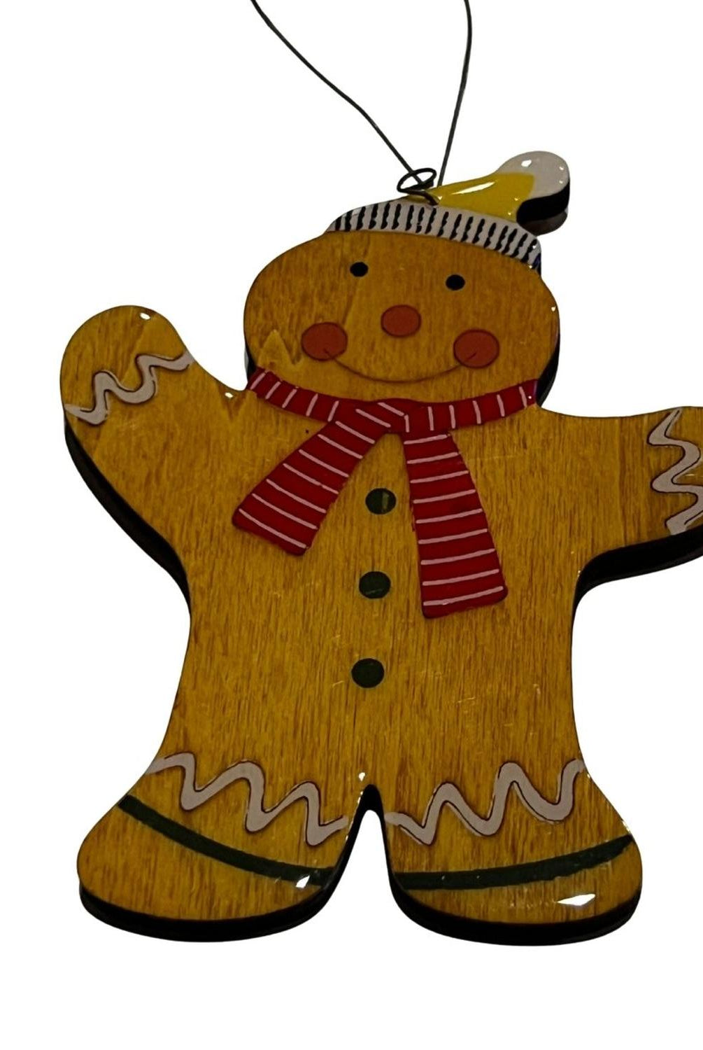 4" Holiday Wood Ornaments (Asst)