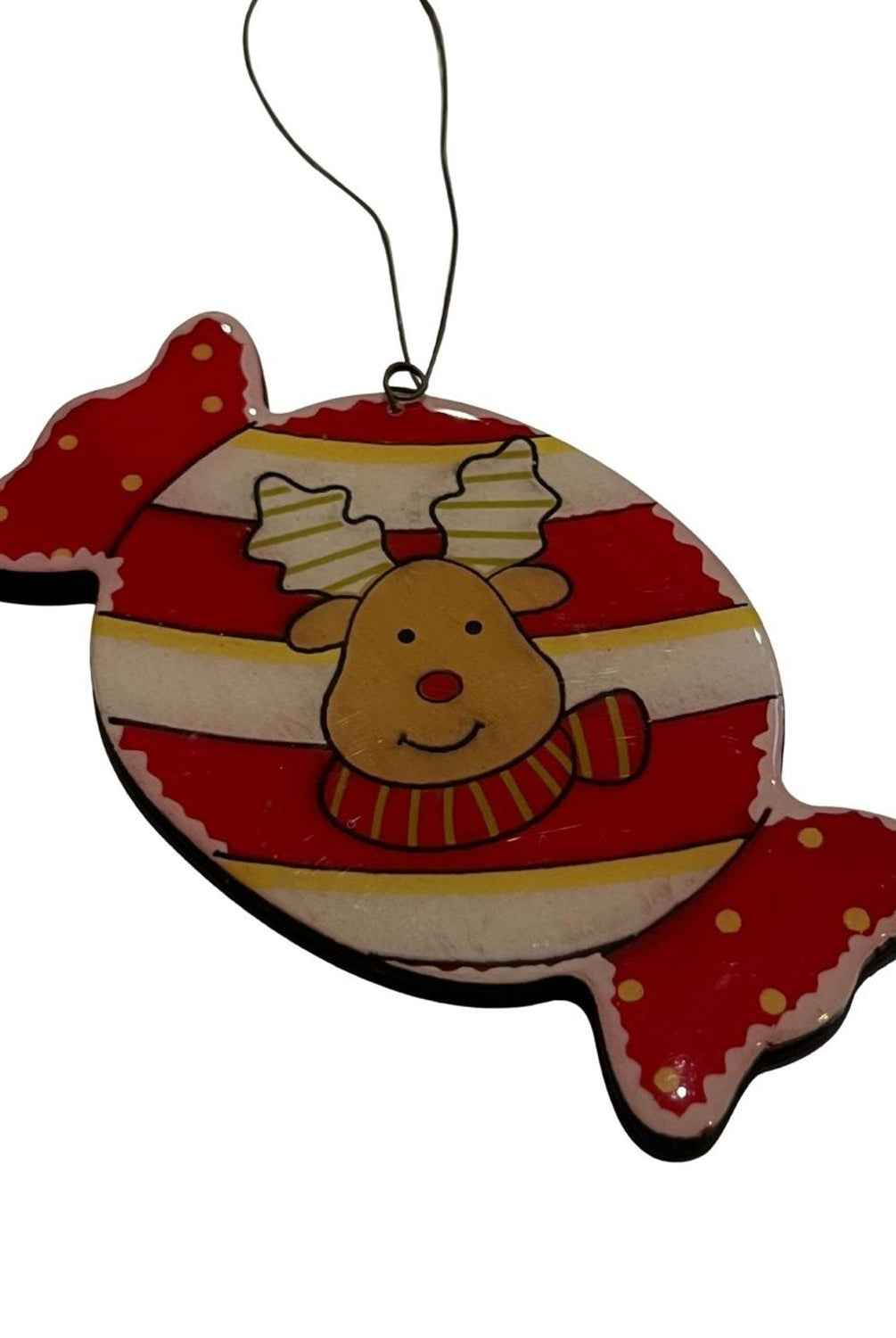 4" Holiday Wood Ornaments (Asst)
