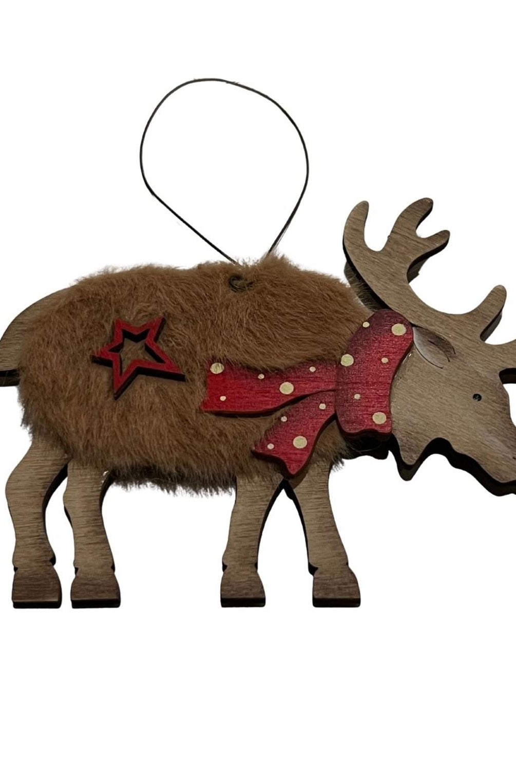 4" Holiday Wood Ornaments (Asst)