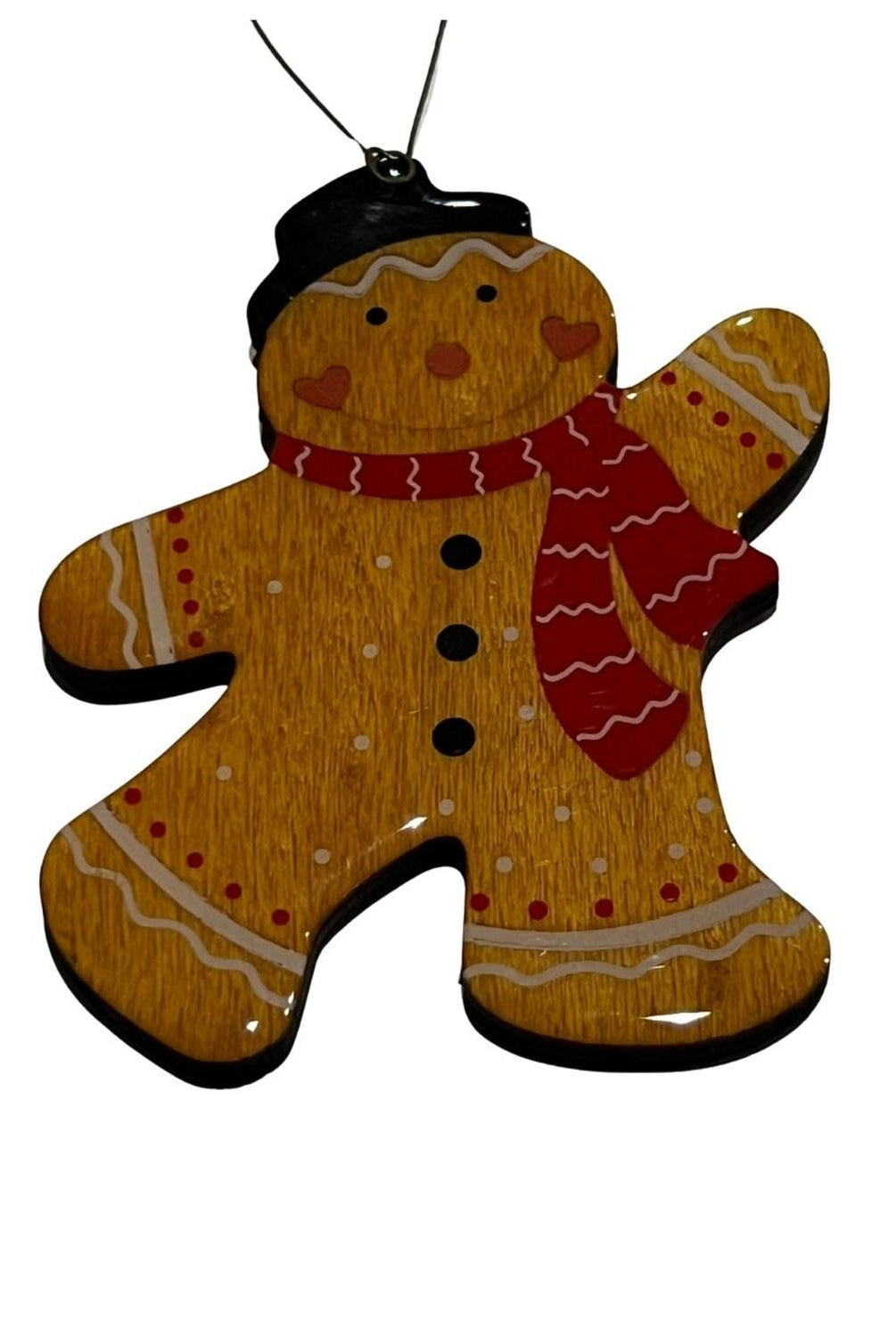 4" Holiday Wood Ornaments (Asst)