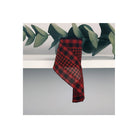 Shop For 4" Houndstooth Checked Ribbon: Red & Black ( (10 Yards) at Michelle's aDOORable Creations