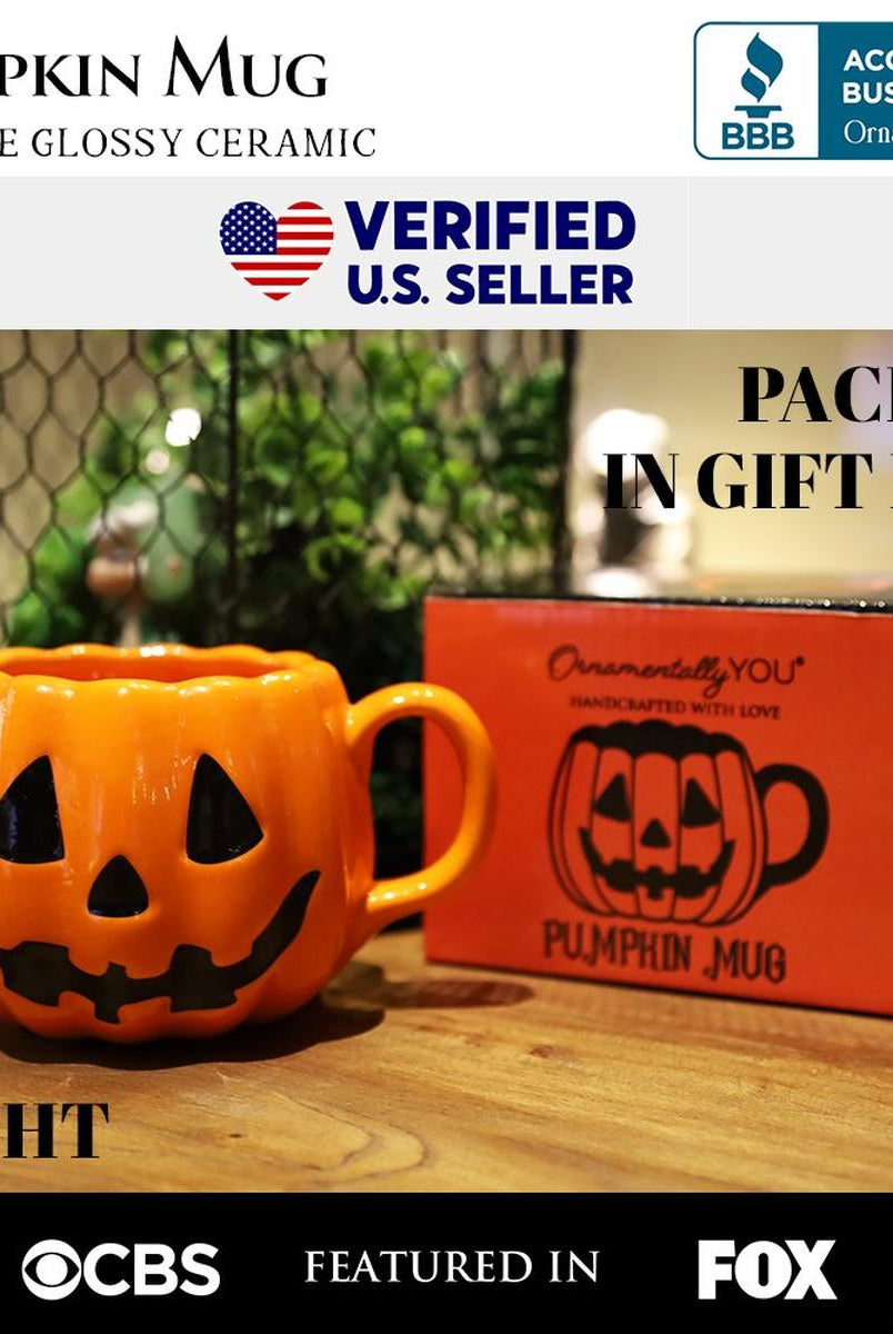 Shop For 4" Jack O' Lantern Pumpkin Mug