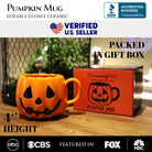 Shop For 4" Jack O' Lantern Pumpkin Mug