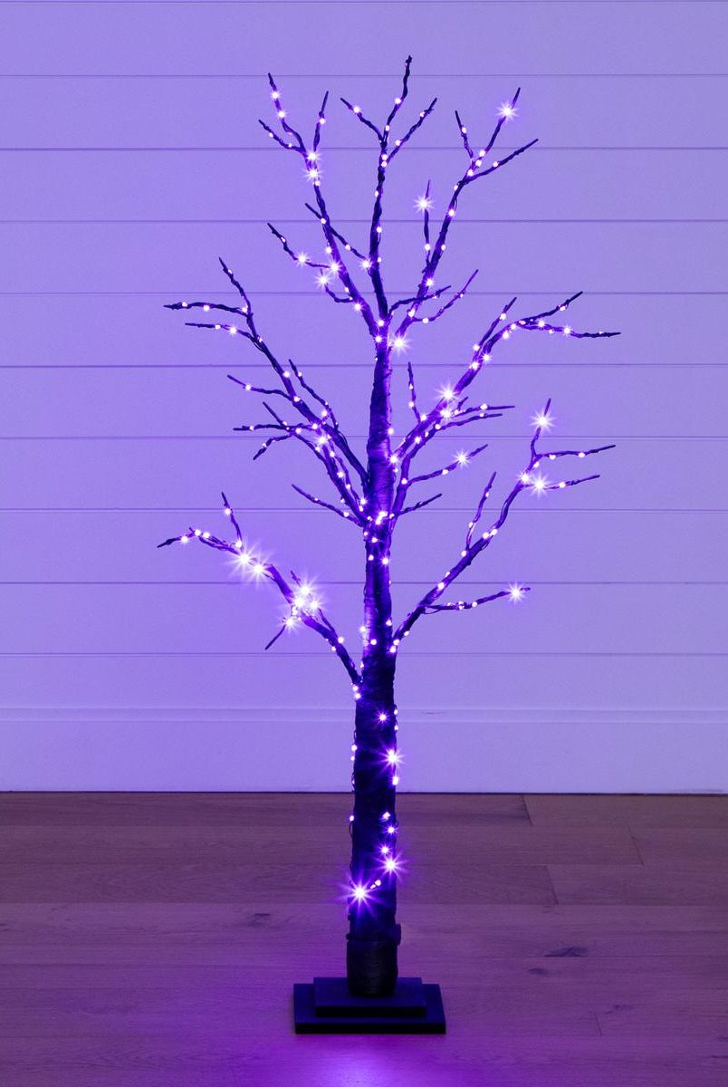 Shop For 4’ LED Artificial Halloween Twig Tree