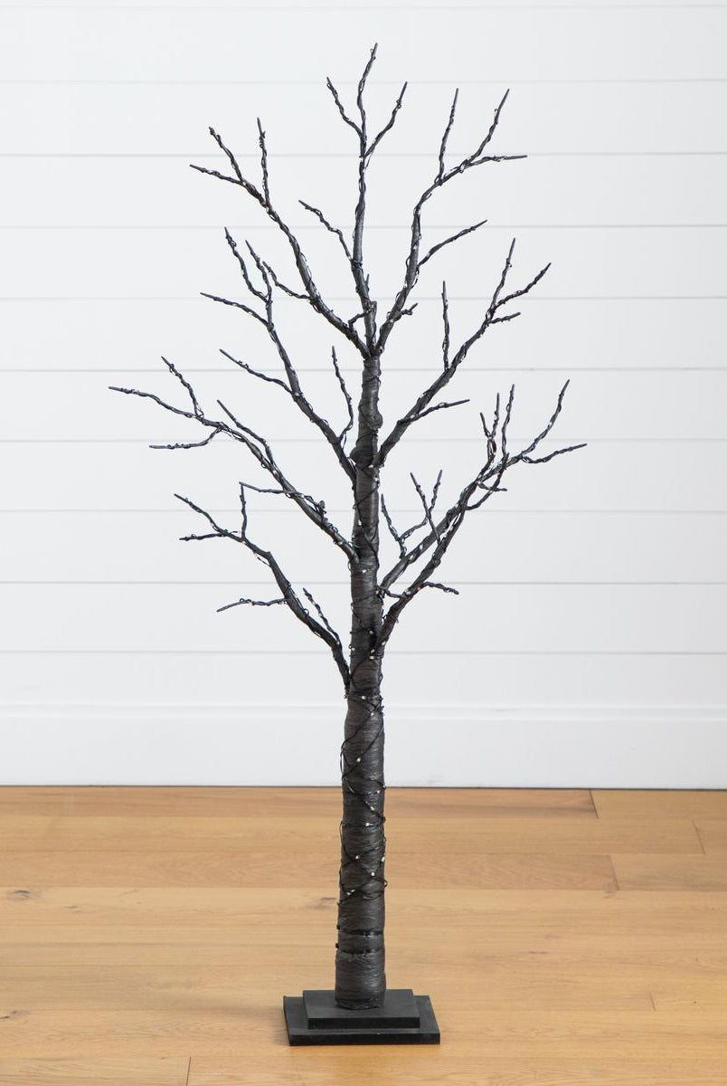 Shop For 4’ LED Artificial Halloween Twig Tree