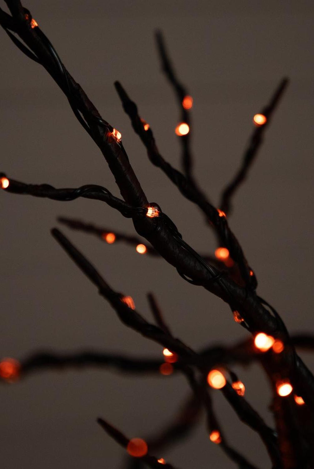 4’ LED Artificial Halloween Twig Tree