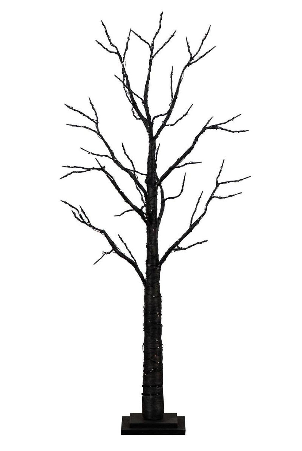 4’ LED Artificial Halloween Twig Tree