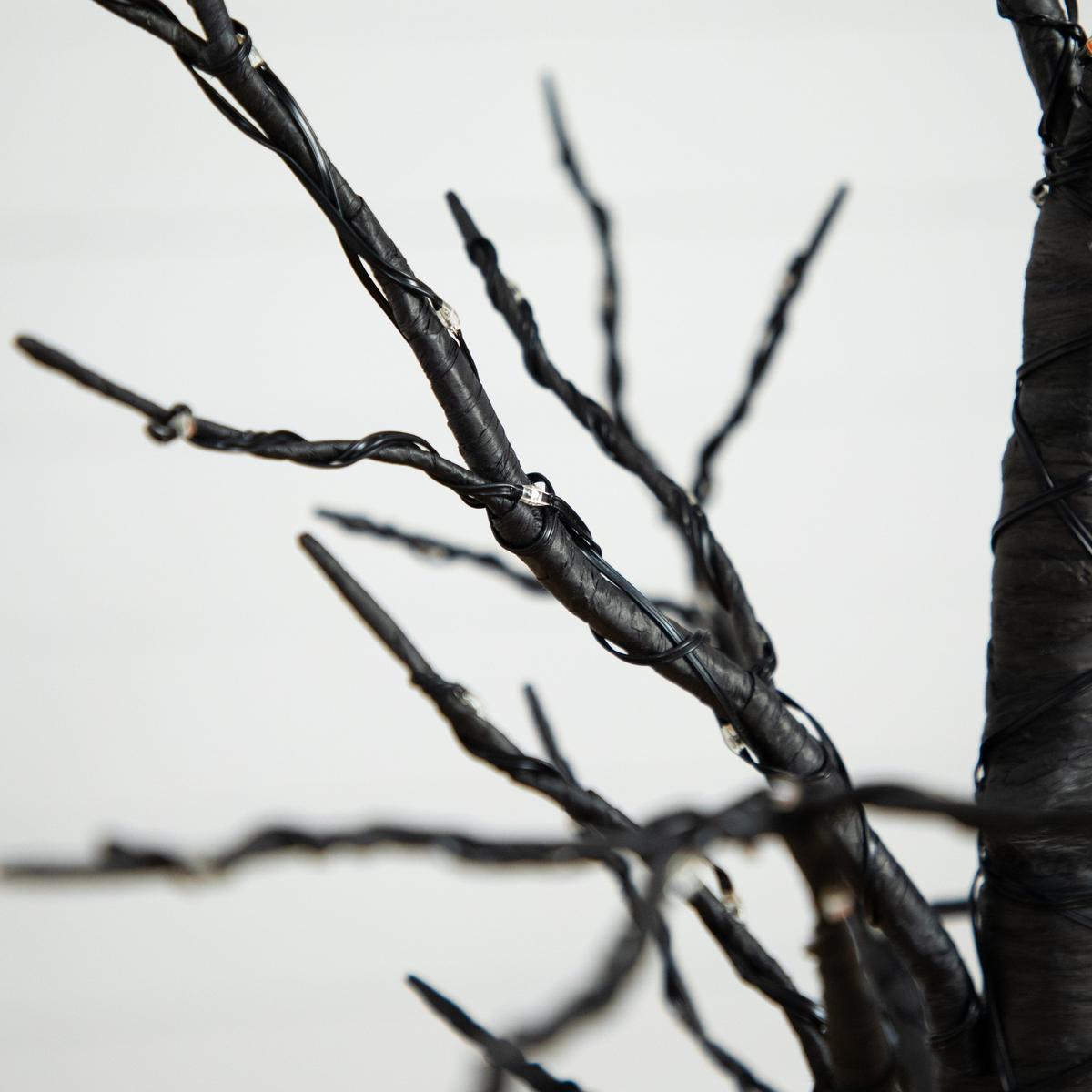 Shop For 4’ LED Artificial Halloween Twig Tree