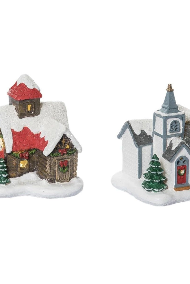 Shop For 4" Light Up Village House (Asst)
