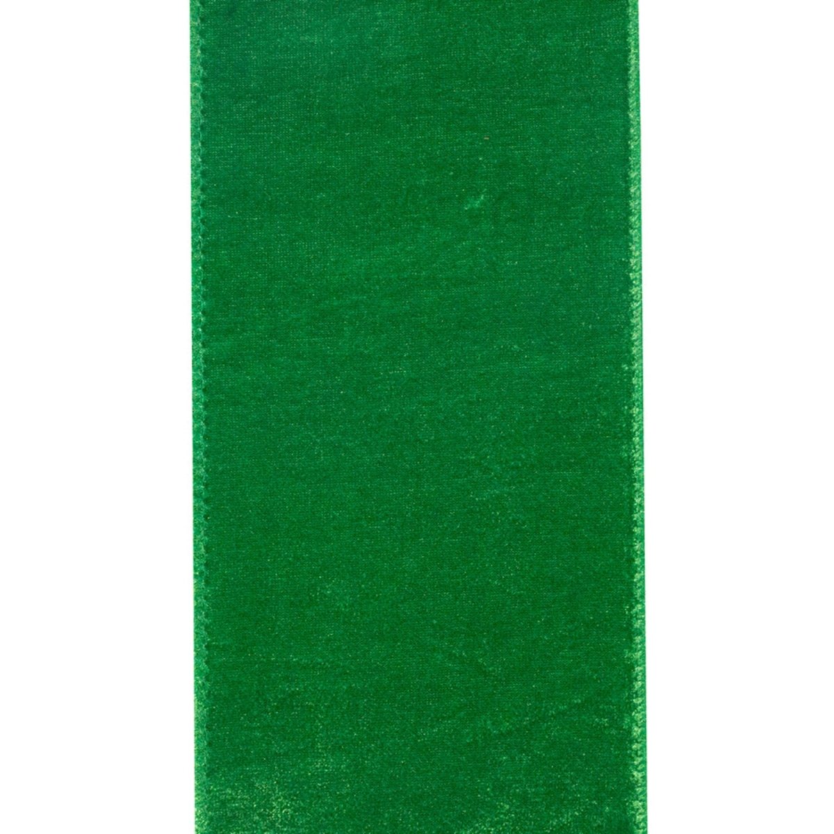 Shop For 4" Luxe Plush Velvet Ribbon: Holiday Green (10 Yards)