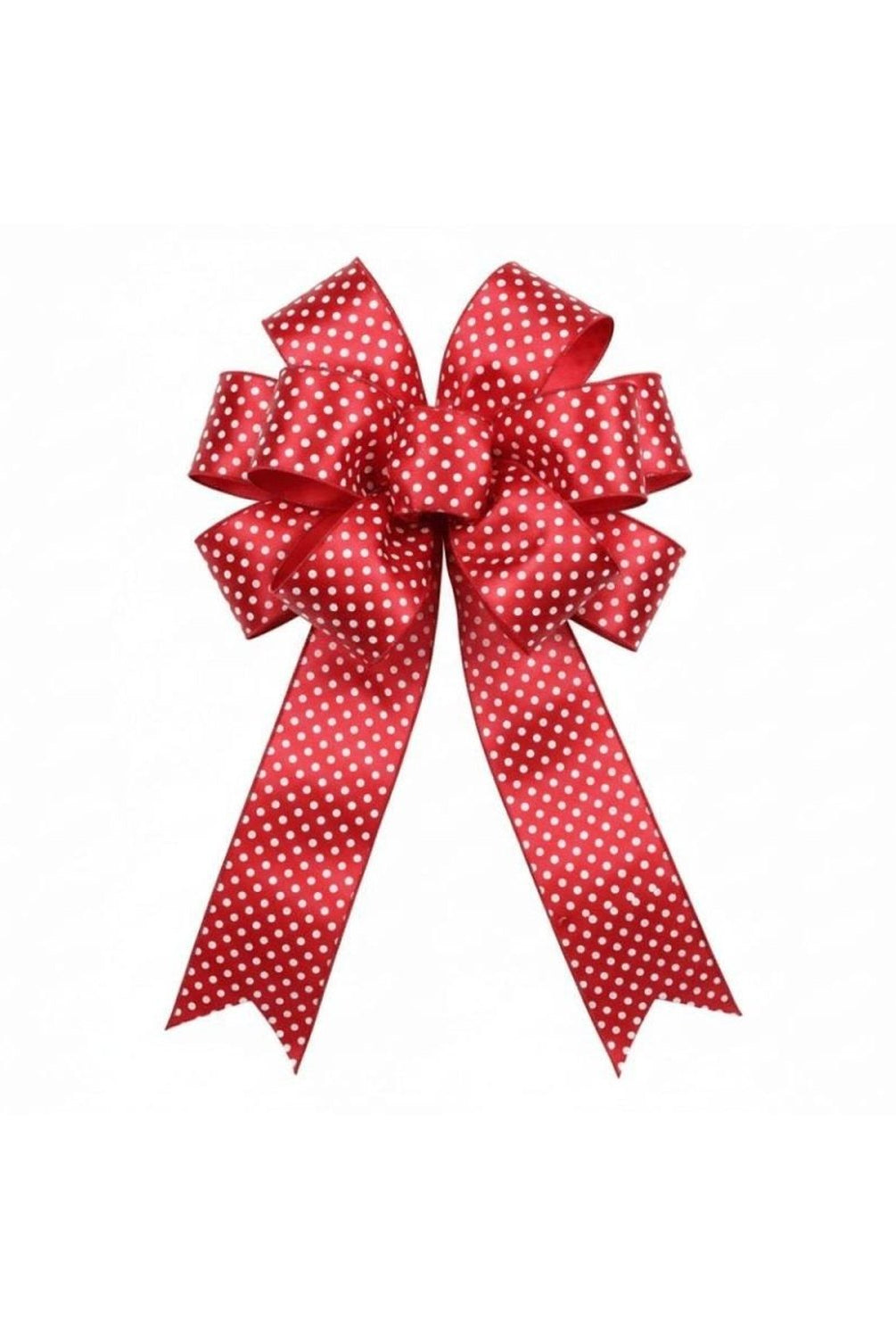Shop For 4" Mini Polka Dots Ribbon: Red (10 Yards)