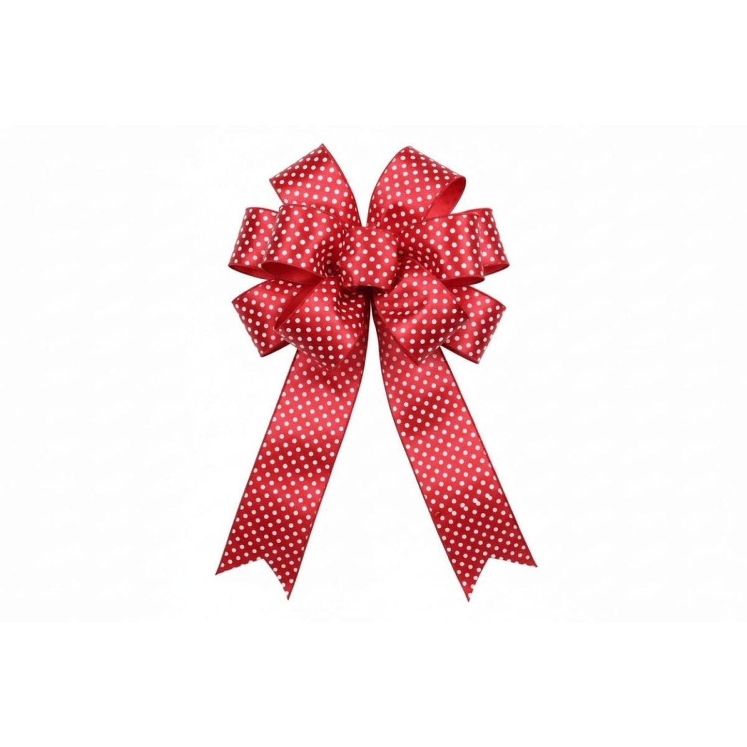 Shop For 4" Mini Polka Dots Ribbon: Red (10 Yards)