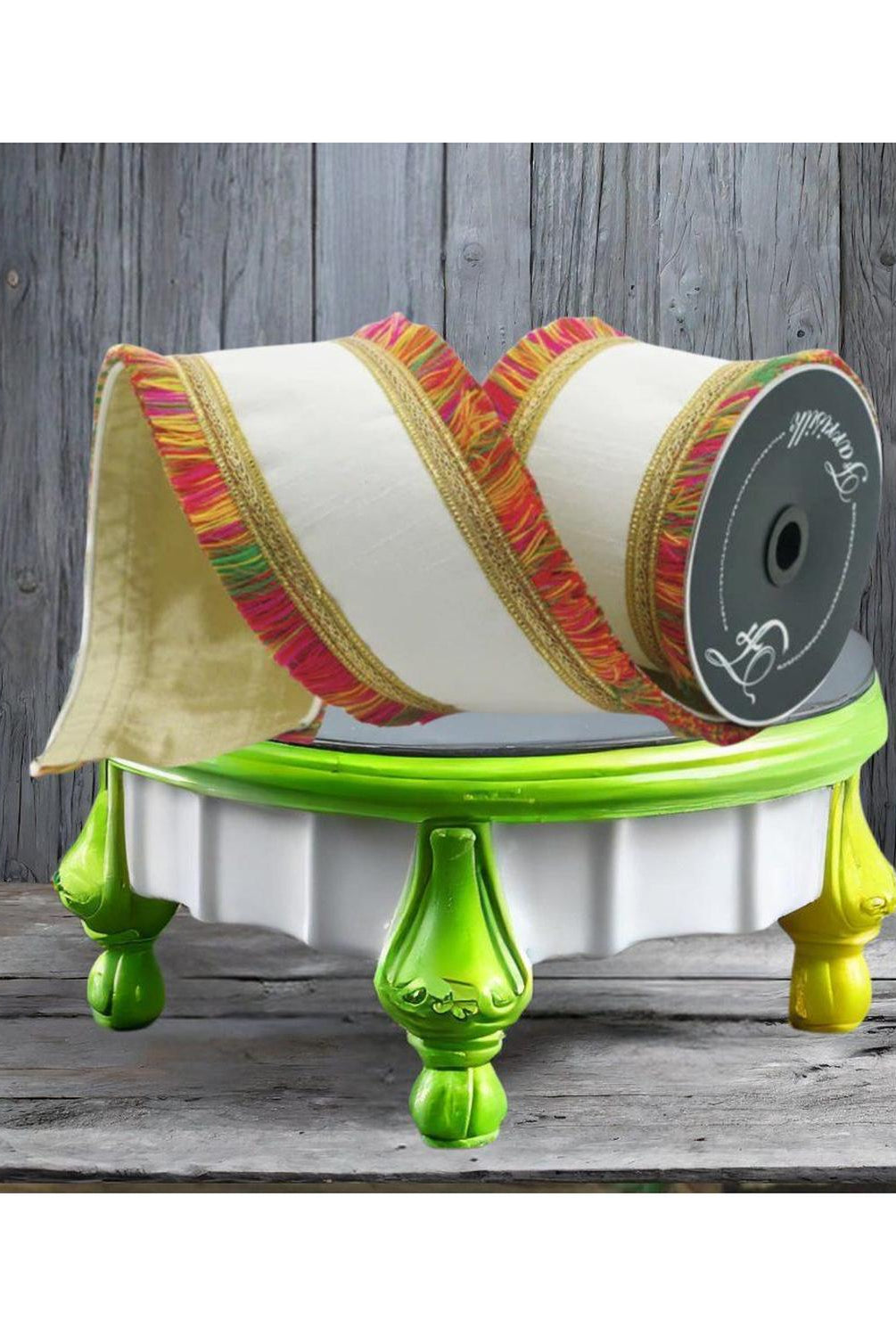 4" Multi Festival Fringe Ribbon: Multi (10 Yards)