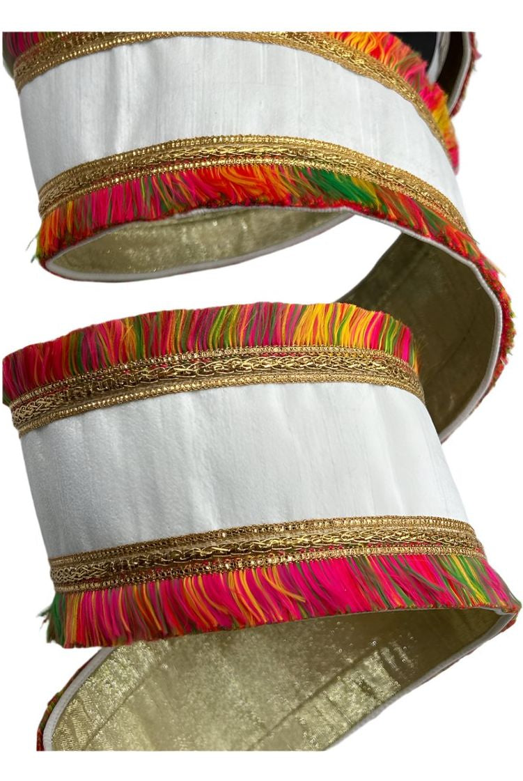 Shop For 4" Multi Festival Fringe Ribbon: Multi (10 Yards)