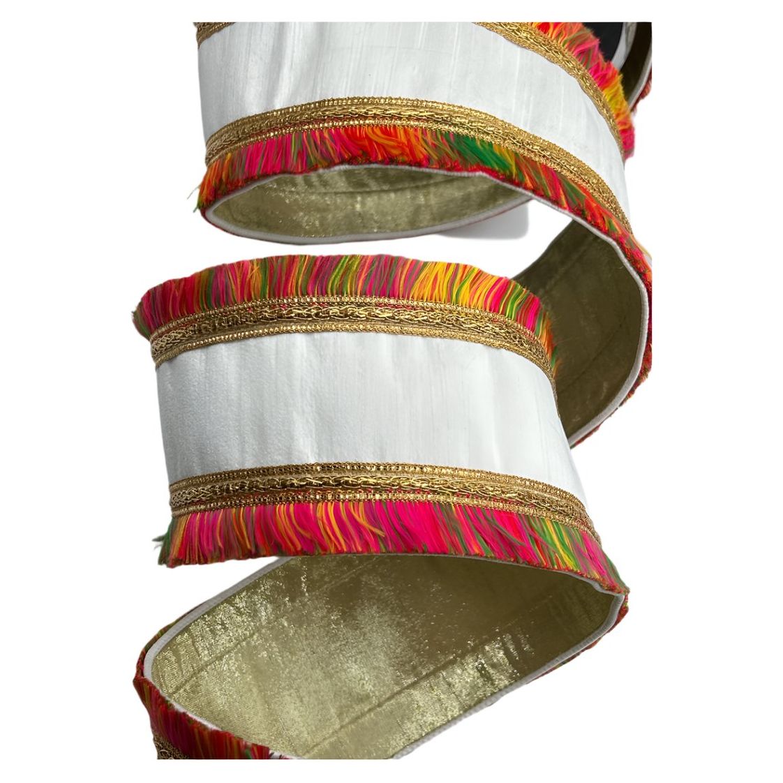 Shop For 4" Multi Festival Fringe Ribbon: Multi (10 Yards)