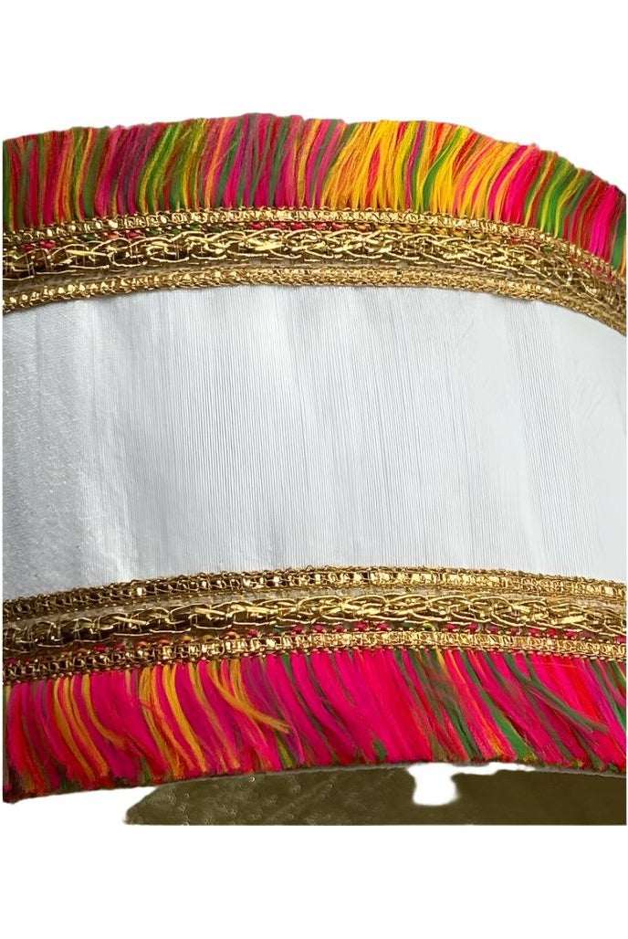 Shop For 4" Multi Festival Fringe Ribbon: Multi (10 Yards)