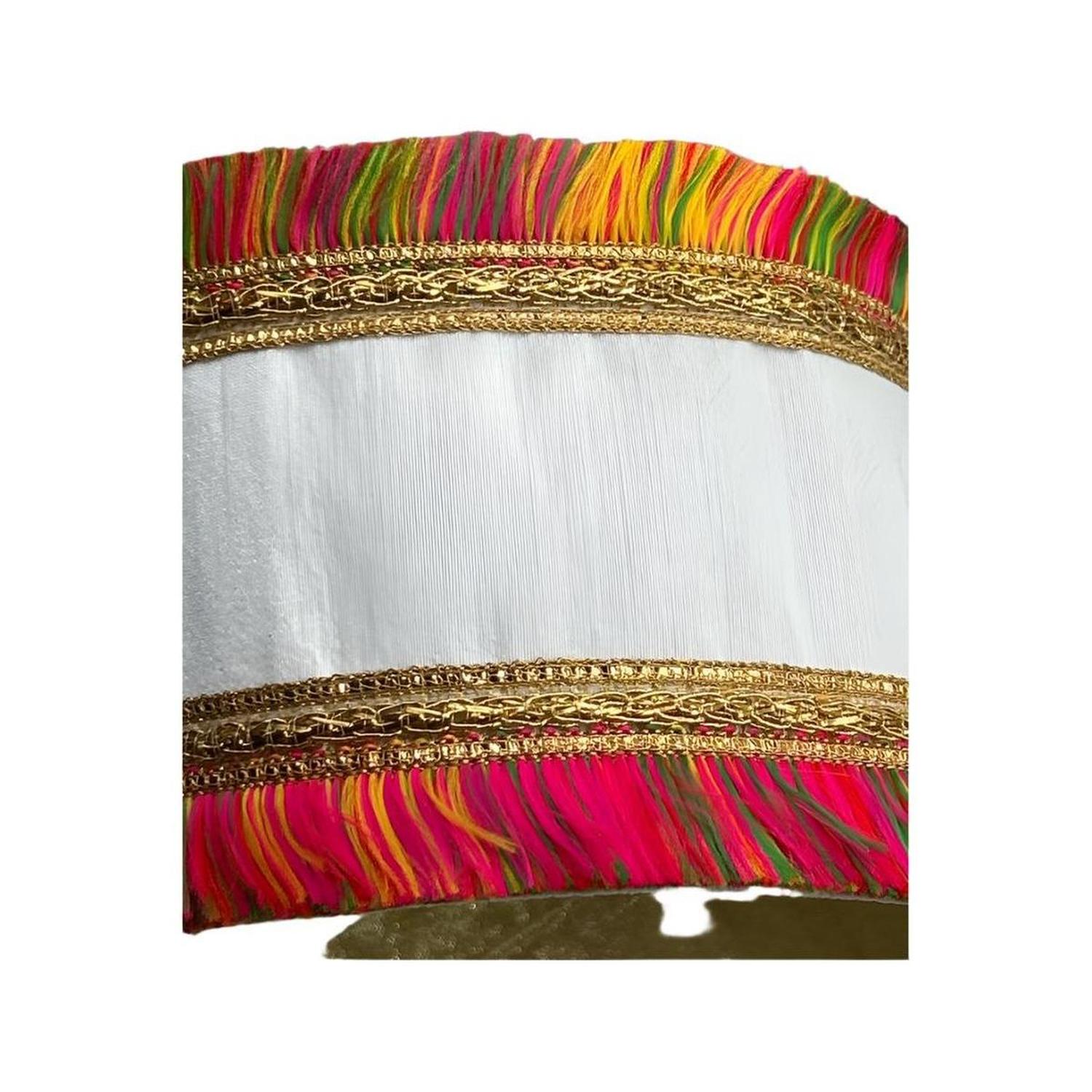 Shop For 4" Multi Festival Fringe Ribbon: Multi (10 Yards)