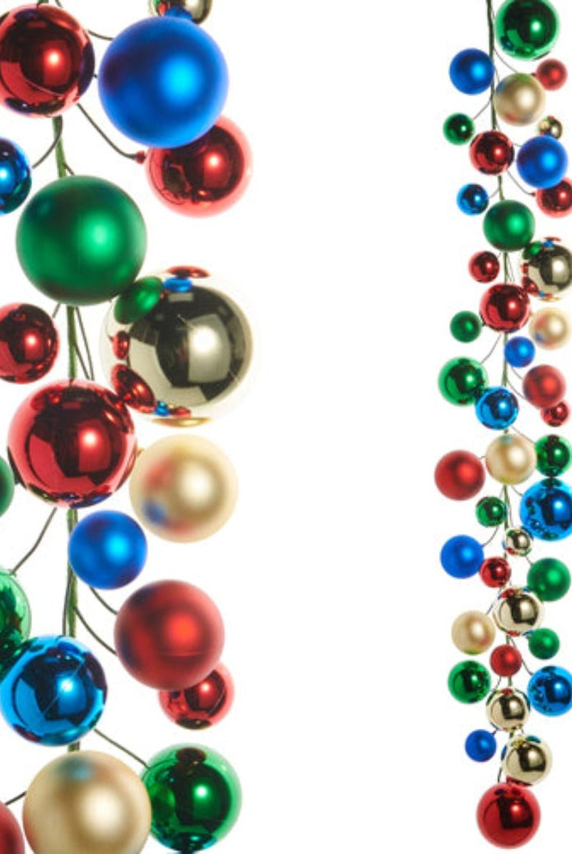 Shop For 4' Multicolor Ball Garland