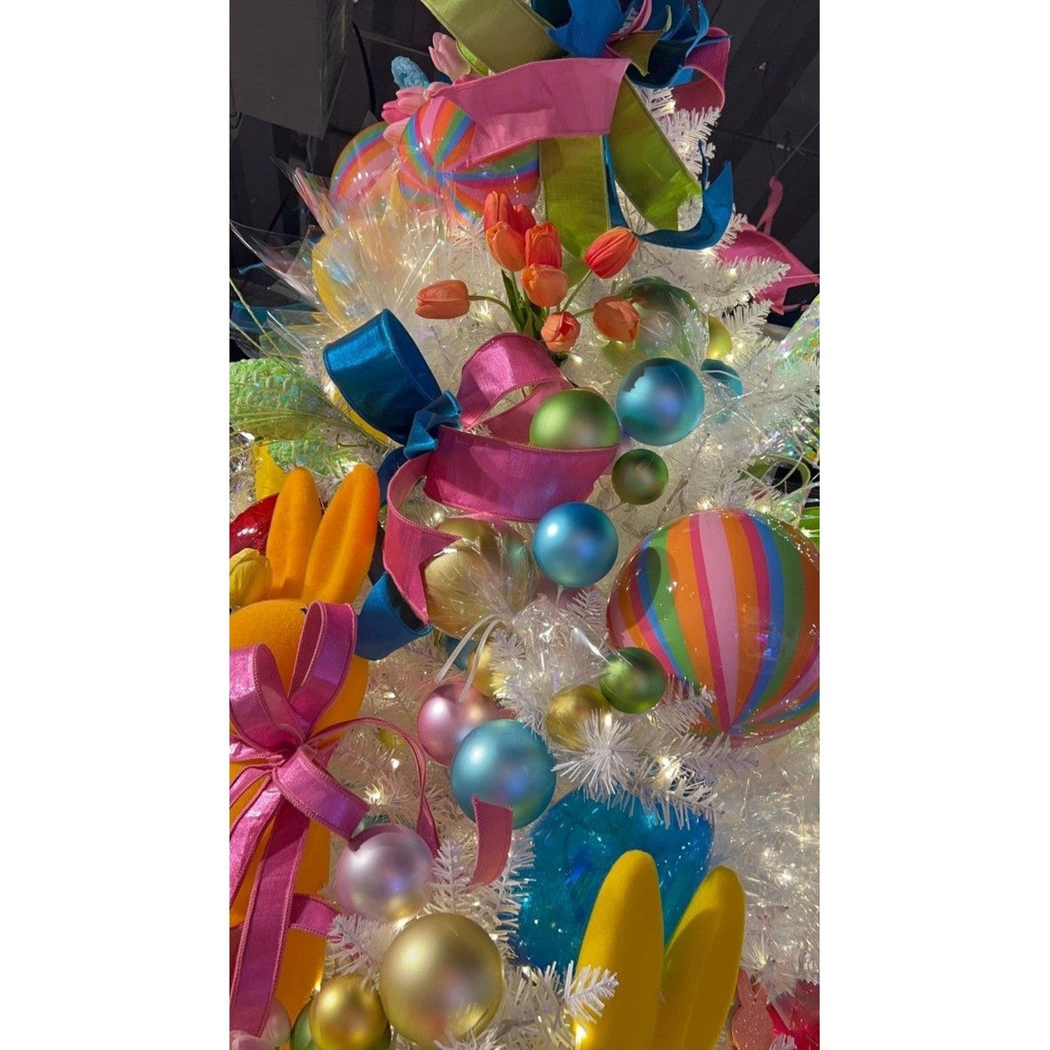 4' Pastel Ball Garland