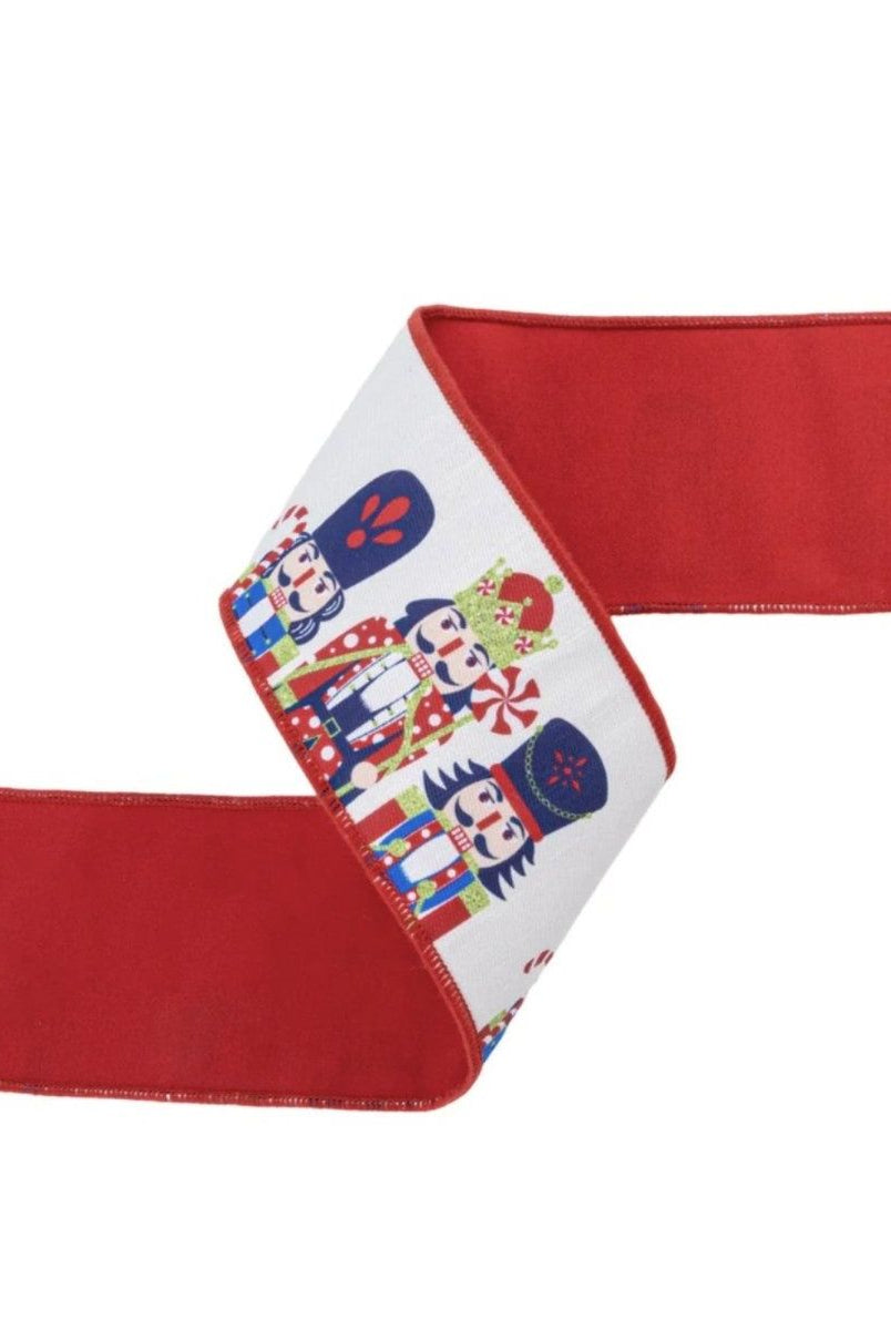 Shop For 4" Reversible Dupioni Nutcracker Ribbon (10 Yards)