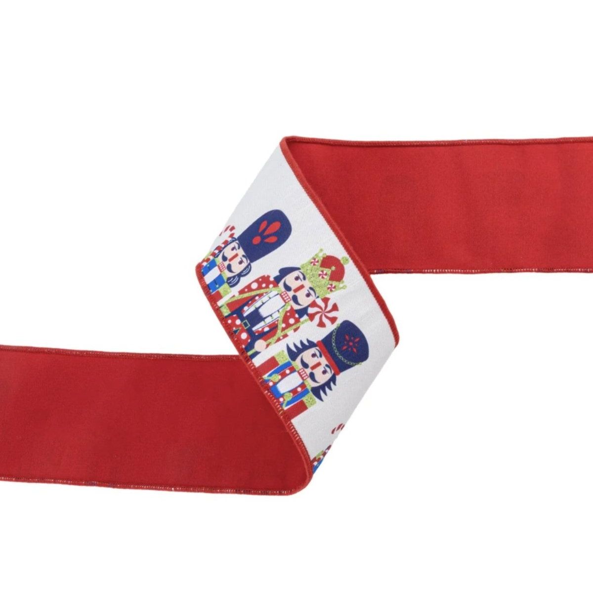 Shop For 4" Reversible Dupioni Nutcracker Ribbon (10 Yards)