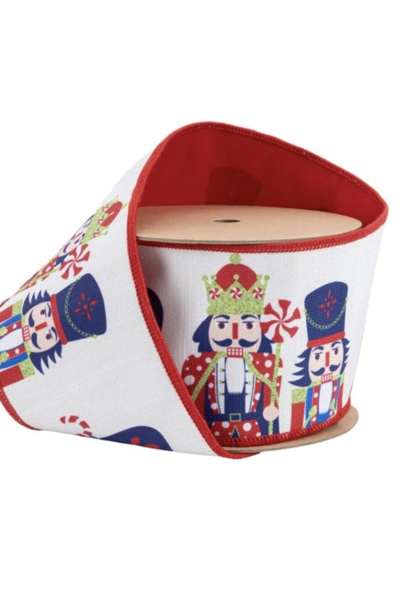 Shop For 4" Reversible Dupioni Nutcracker Ribbon (10 Yards)