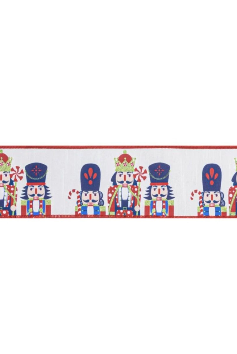 Shop For 4" Reversible Dupioni Nutcracker Ribbon (10 Yards)