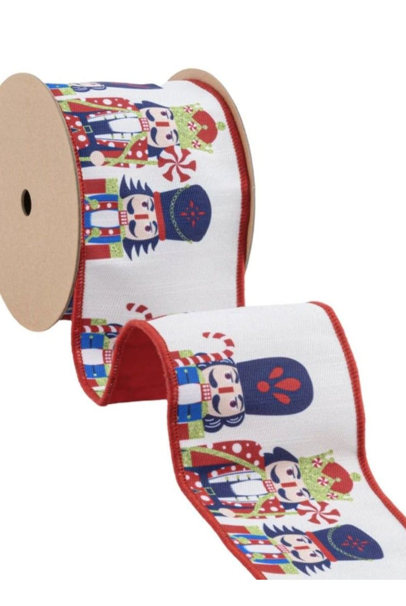 Shop For 4" Reversible Dupioni Nutcracker Ribbon (10 Yards)