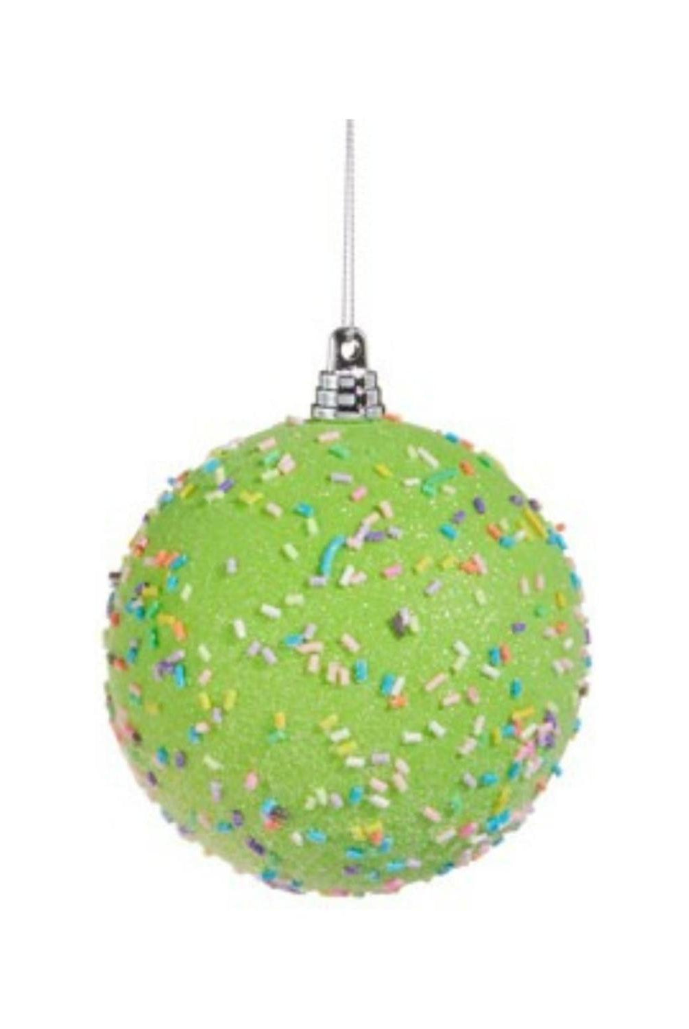 4" Sprinkled Ball Ornament