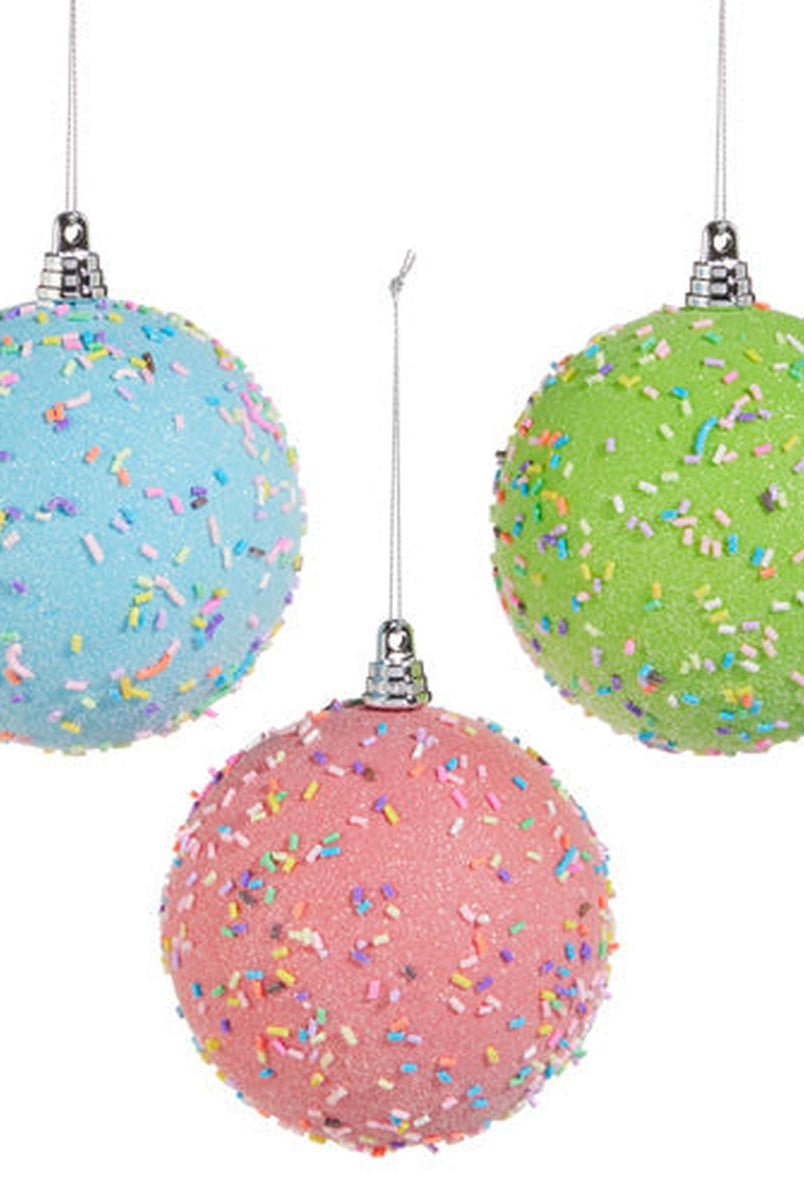 Shop For 4" Sprinkled Ball Ornament