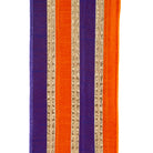 Shop For 4" Stripe Trimming Overlay Ribbon: Orange/Purple (5 Yards)