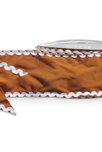 Shop For 4" Sueded Gingerbread Ribbon (10 Yards)