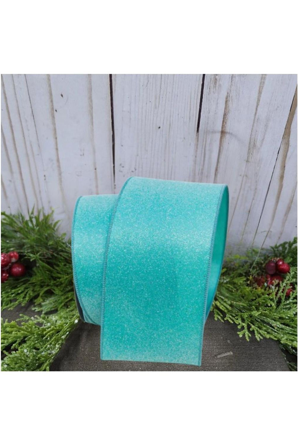 4" Sugar Candy Ribbon: Teal (10 Yards)