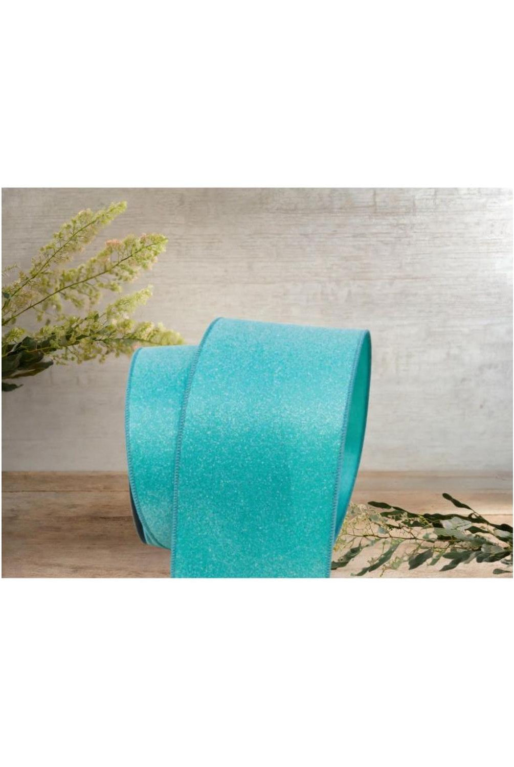 4" Sugar Candy Ribbon: Teal (10 Yards)