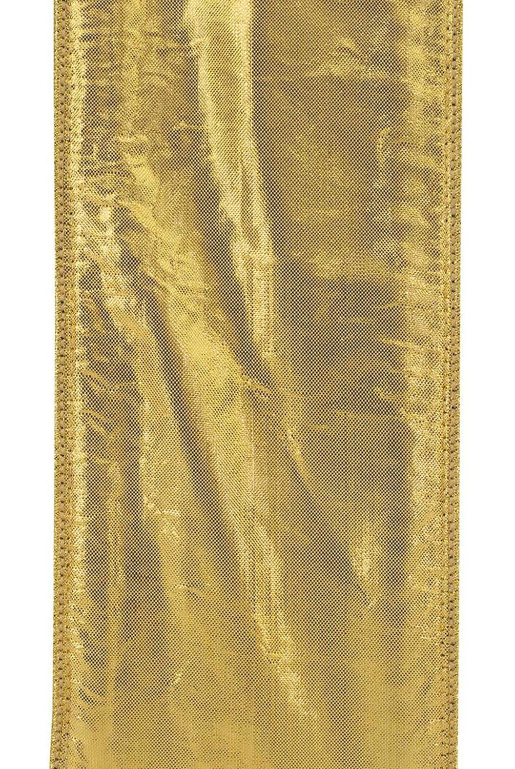 Shop For 4" Velvet Deluxe Jewel Ribbon: Navy/Gold (5 Yards)