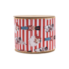 Shop For 4" Vintage Toys Santa Ribbon: Red/White (10 Yards)