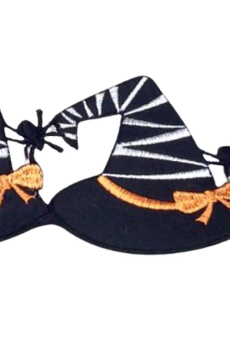 Shop For 4" Witch Hat Garland Ribbon: Black (5 Yards)
