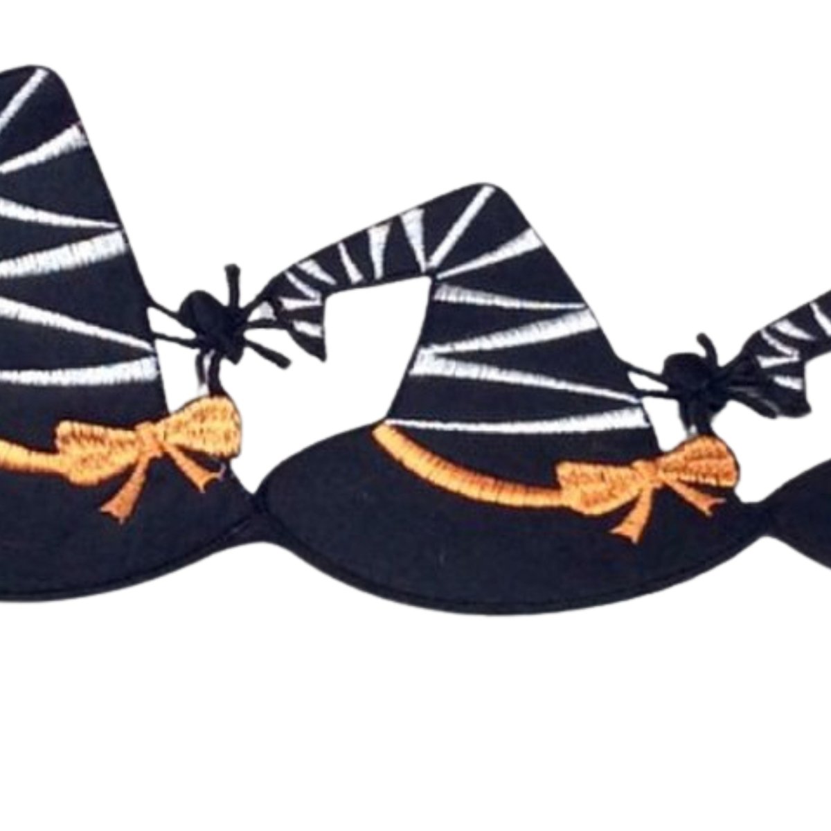 Shop For 4" Witch Hat Garland Ribbon: Black (5 Yards)
