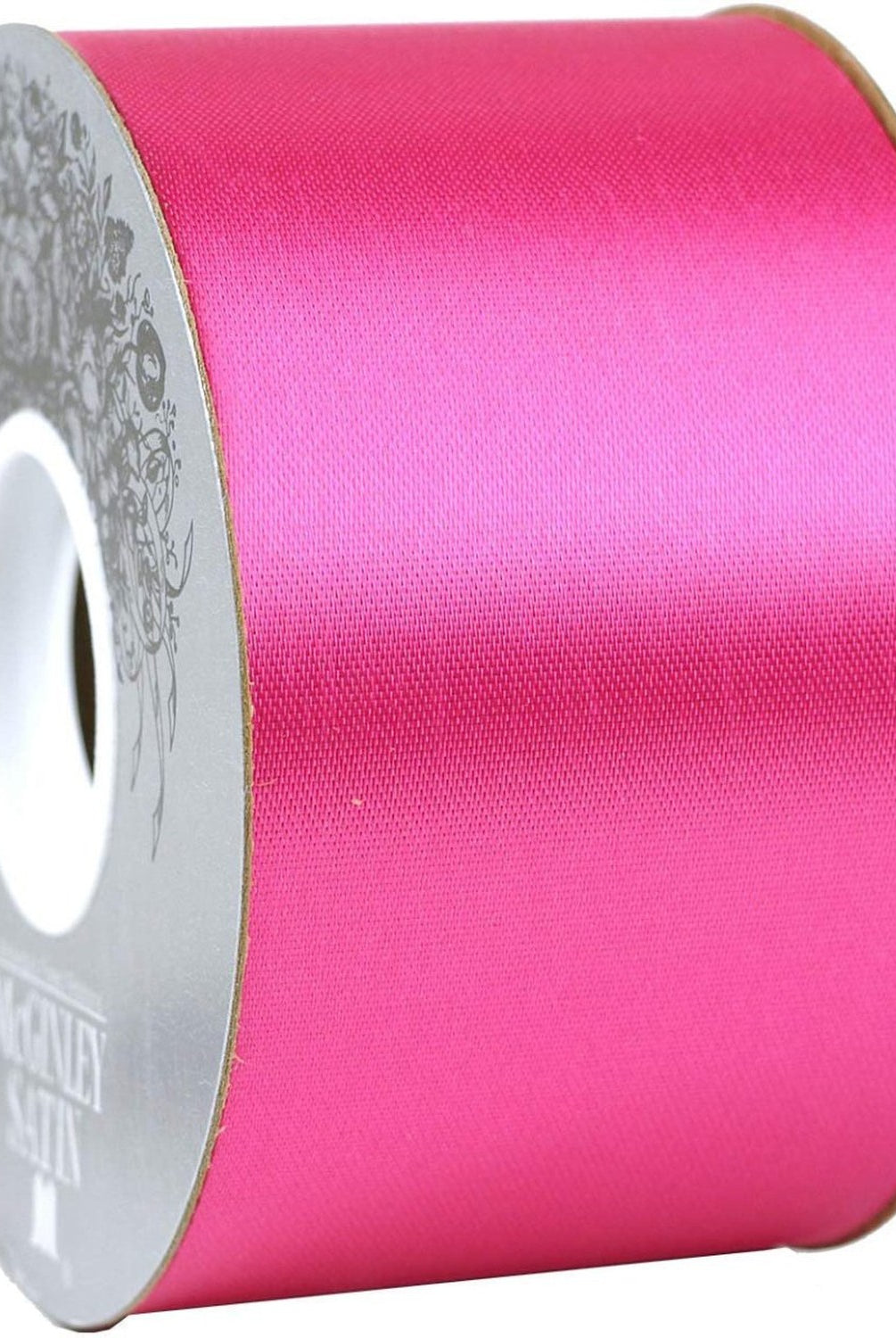 Shop For 40 McGinley Satin Acetate Ribbon Non Wired: Cyclamen (50 Yards)