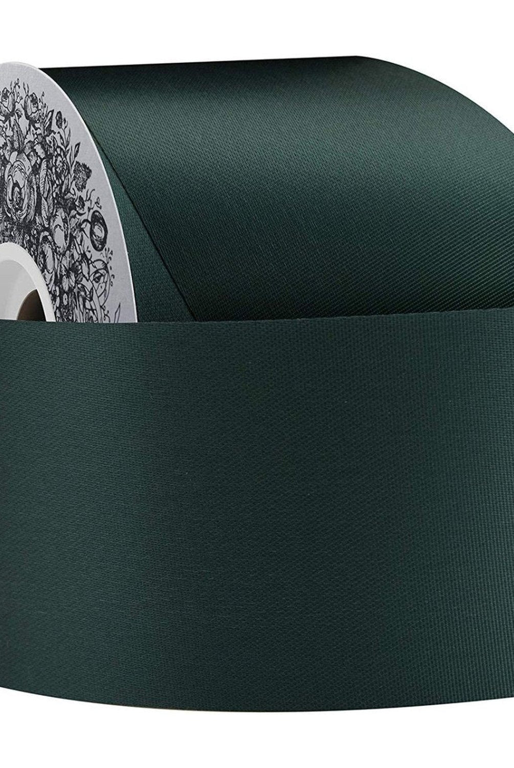 Shop For 40 McGinley Satin Acetate Ribbon Non Wired: Hunter Green (100 Yards)