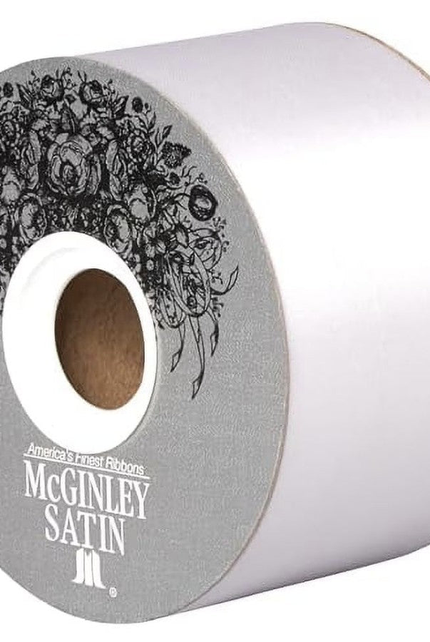 Shop For 40 Satin Acetate Ribbon Non Wired: White (50 Yards)