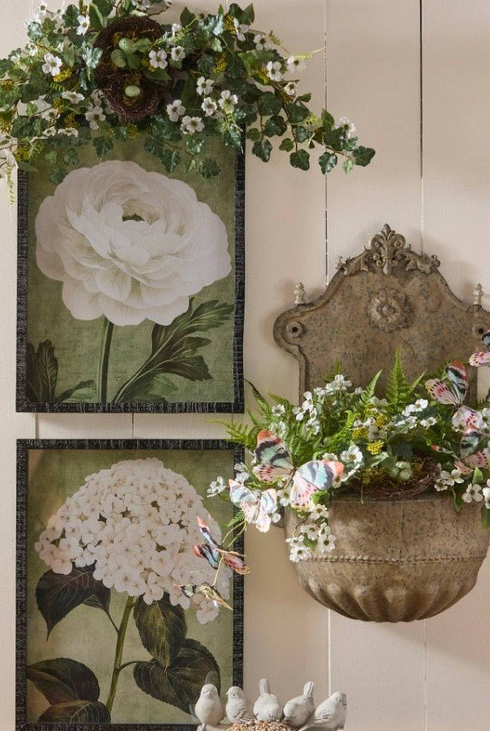 Shop For 41.5 inch Nest Dogwood and Ivy Swag