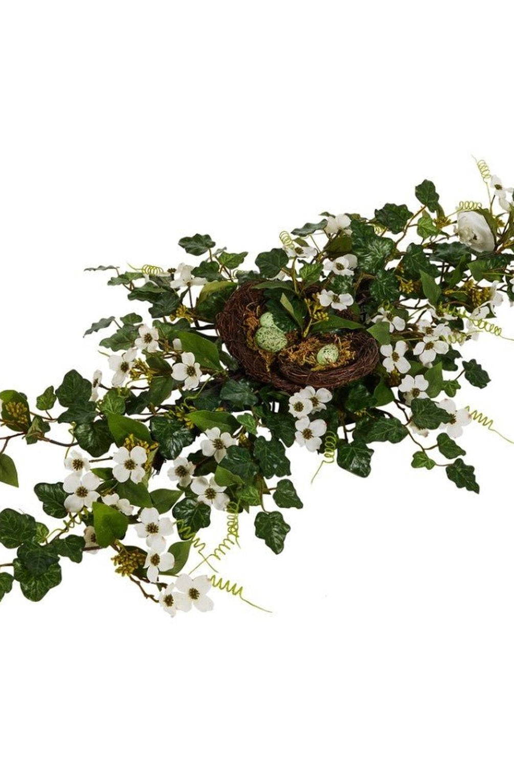 Shop For 41.5 inch Nest Dogwood and Ivy Swag