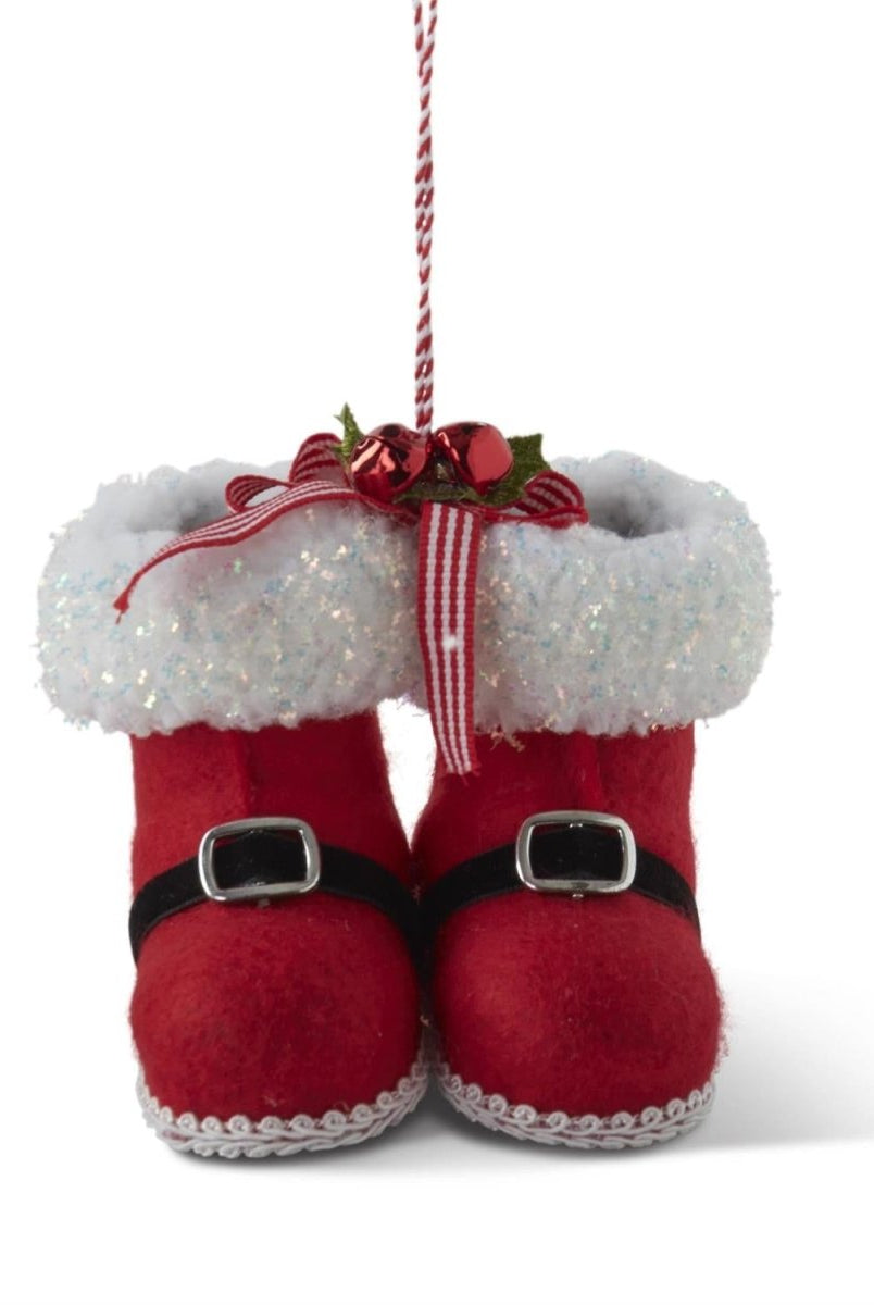 Shop For 4.25in Santa Boots Ornament