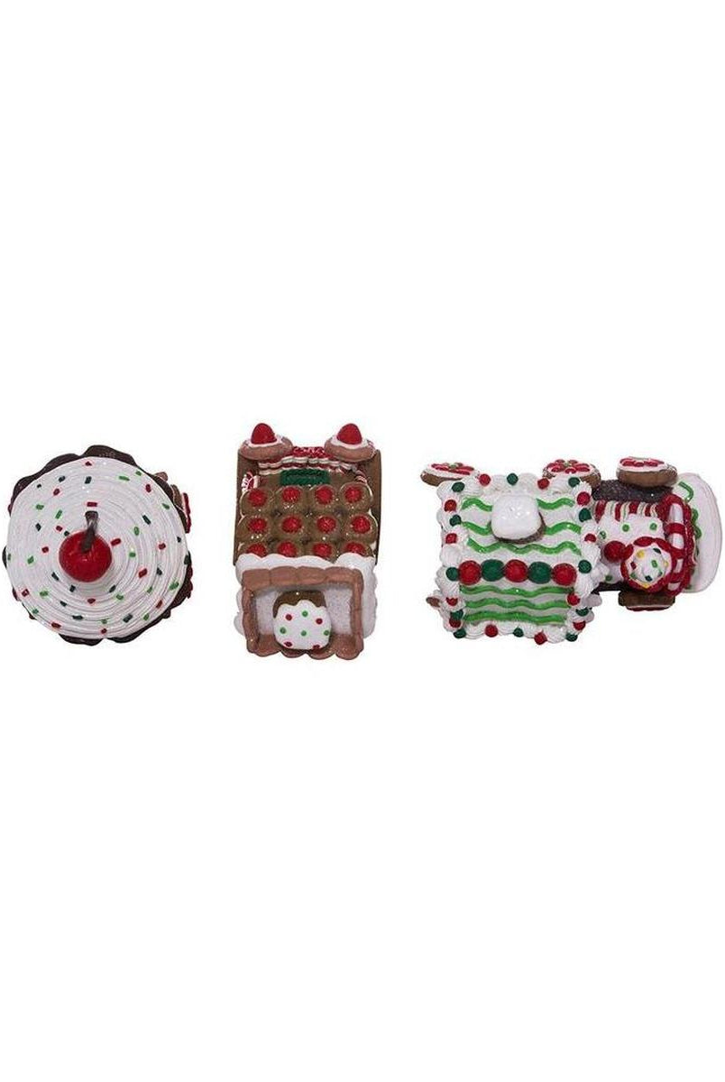 Shop For 4.3" LED Claydough Gingerbread Train (3 Piece Set)