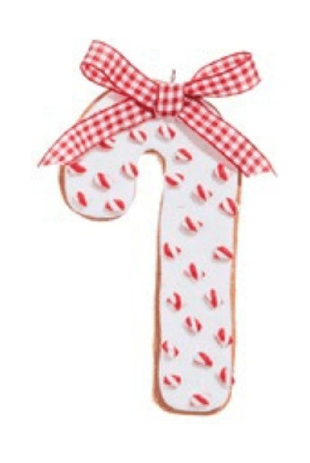 4.5" Peppermint Sprinkles Cookie Ornament