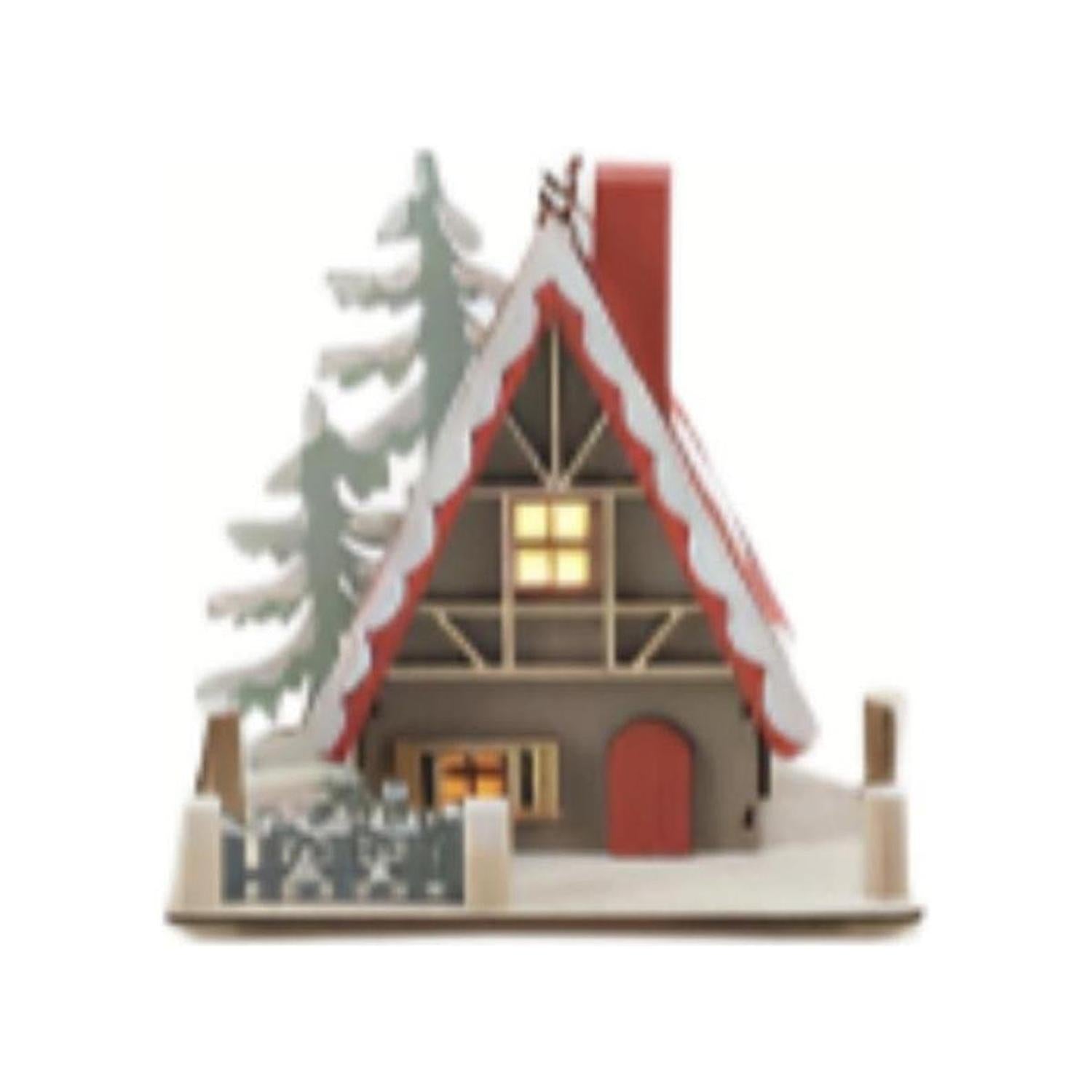 Shop For 4.5" Ski Lodge Lighted Display