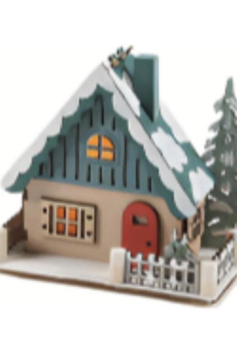 Shop For 4.5" Ski Lodge Lighted Display
